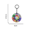 Dandys World Rotating Enamel Keychain Survival Horror Game Peripheral Key Ring Cute Pendant Bag Accessories Fans Gifts