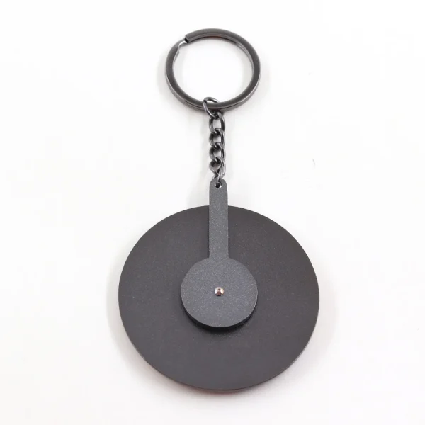 Dandys World Rotating Enamel Keychain Survival Horror Game Peripheral Key Ring Cute Pendant Bag Accessories Fans Gifts