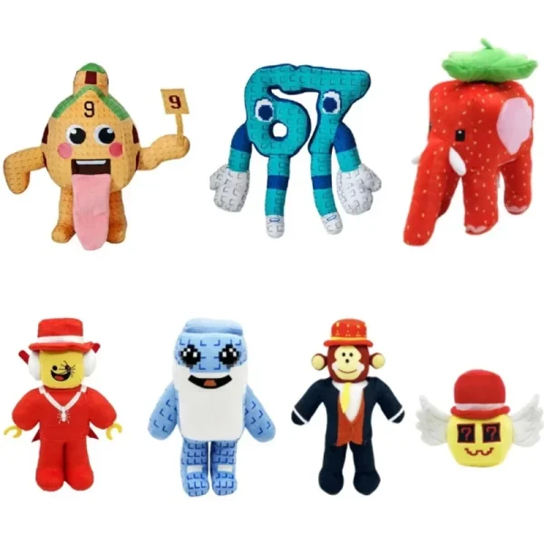 Brainrot No. 9 House Plush Toy 25cm – Viral Kawaii Stuffed Animal | Perfect Gift for Teens & Kids