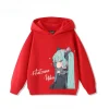 Hatsune Miku MIKU 2025 Trend Explosion Cartoon Print Children's Hooded Sweatshirt Boys and Girls Autumn Winter  All-match Tops