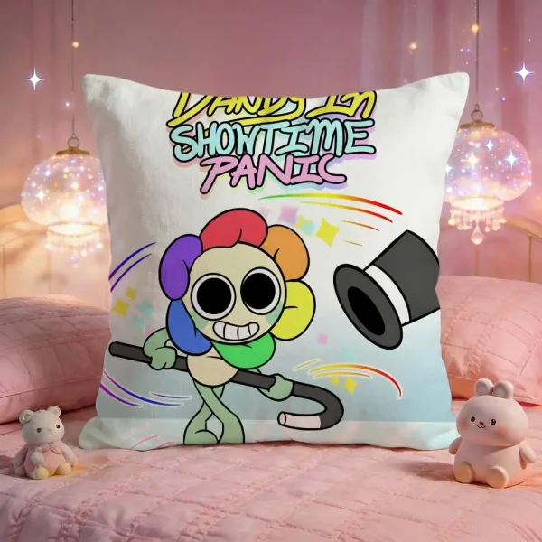 Game Cute D-Dandys World Cushion Cover Premium Comfort Reversible Pillow Cove -Two In One Design For Any Room & Car Interior