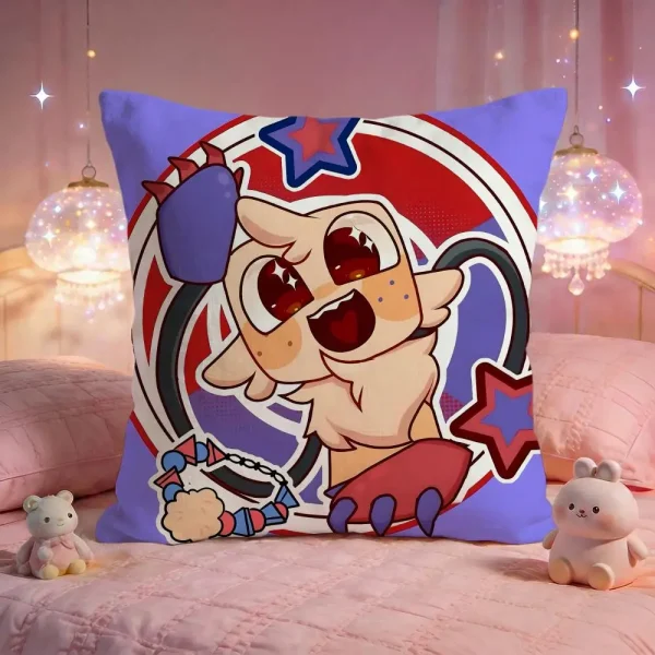 Game Cute D-Dandys World Cushion Cover Premium Comfort Reversible Pillow Cove -Two In One Design For Any Room & Car Interior